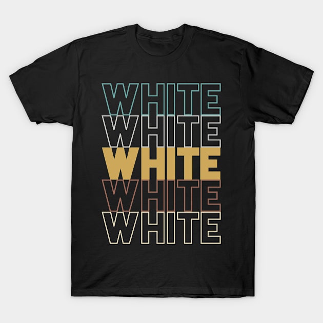 White T-Shirt by Hank Hill